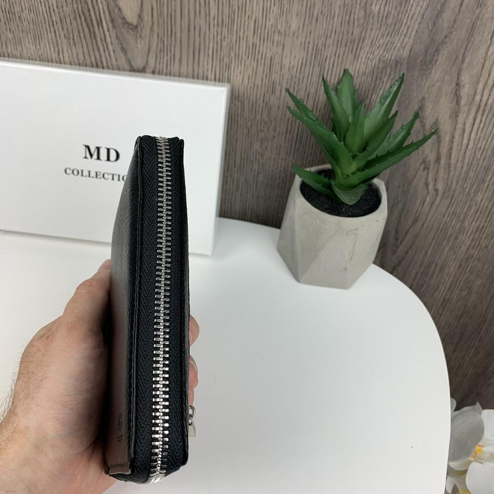 Шкіряний чоловічий клатч портмоне MD Collection Туреччина. Багатофункціональний гаманець для чоловіків люкс ( 28155 ) Харьков - изображение 10