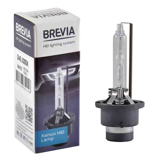 Ксеноновая лампа Brevia D4S 5000K, 42V, 35W PK32d-5, 1шт Львов