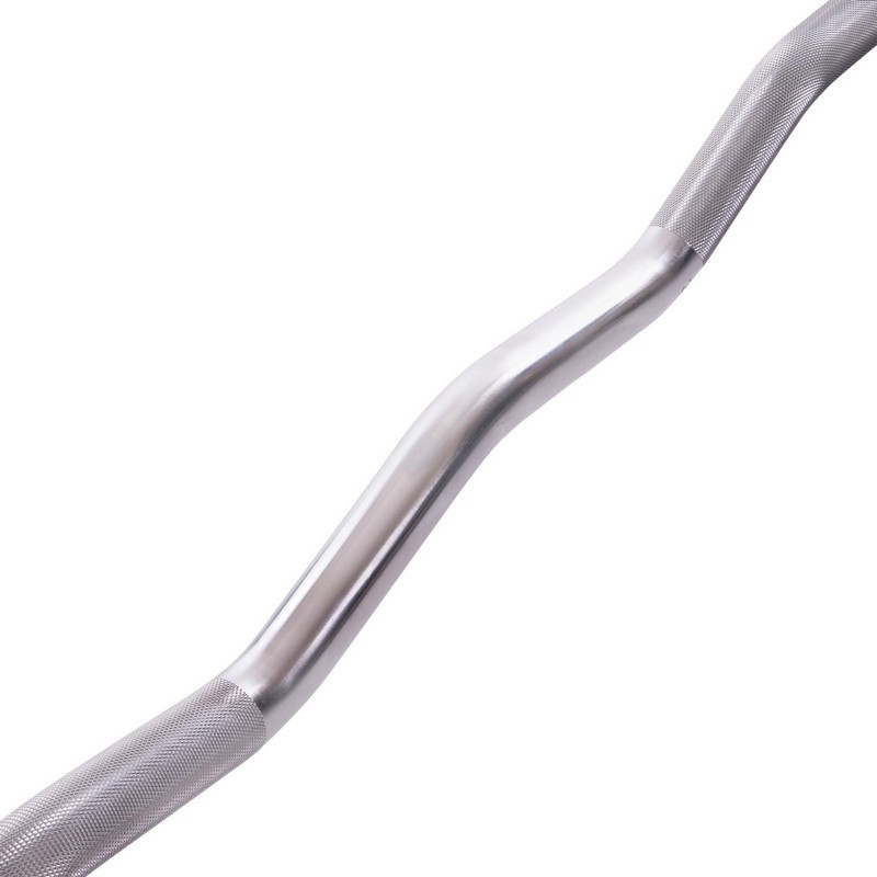 Штанга фіксована вигнута поліуретанова Zelart 2690-35 довжина 110 см 35 кг Київ - фото 5