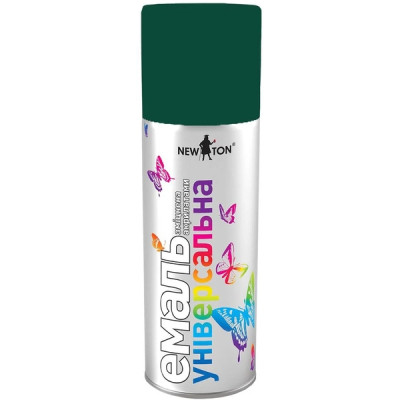 Аэрозольная краска для автомобиля New Ton універсальна 6005 т.зелений МАТ, аер. 400 мл (000025019) Винница - изображение 1