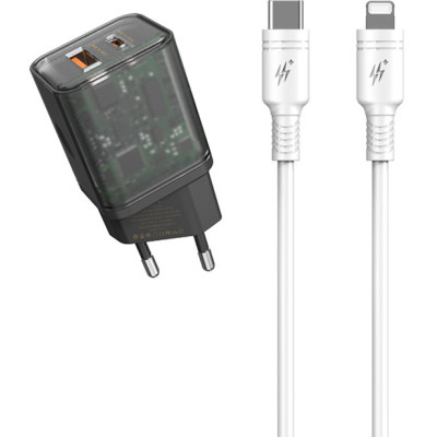 Зарядное устройство Proda Xinrui A62 Fast Cherge 20W + Quick Charge (PD-A62-BK) Винница - изображение 1