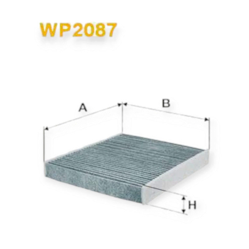 Фільтр Шкода FABIA II, Фольцваген Поло V вугільний салон Мукачево - фото 1