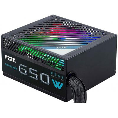 Блок питания Azza 650W (PSAZ 650W ARGB) Винница - изображение 1