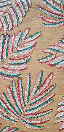 Шпалери вінілові на флізеліні Rasch Clasik 0,53х10 листя гілки яскраві на жовтому Київ