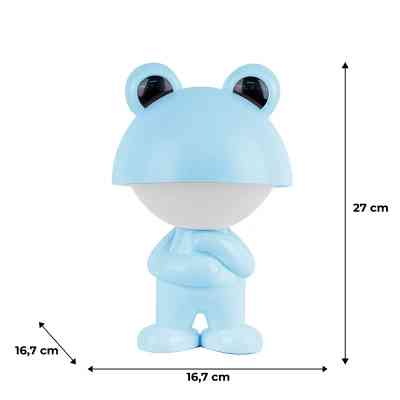 Нічник Kite Світильник LED з акумулятором Dreamy Froggy, блакитний (K25-315-3-3) Вінниця