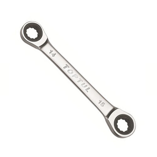Ключ накидний тріскачковий TOPTUL 14х15мм AOAG1415 Одеса - фото 1
