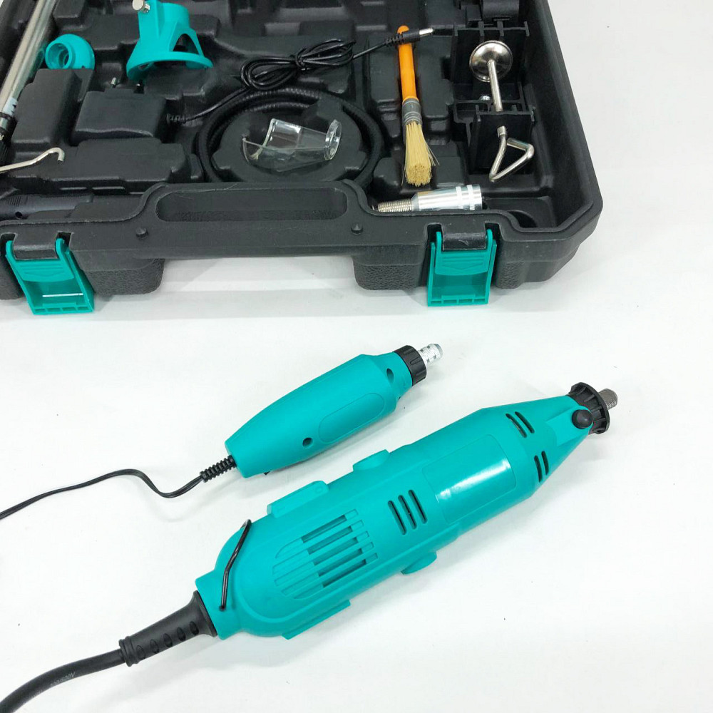 Ручний електричний гравер + гравер Mini 12V з 236 насадками, електричний електричний міні, Дриль гравер LS-69 Львів - фото 18