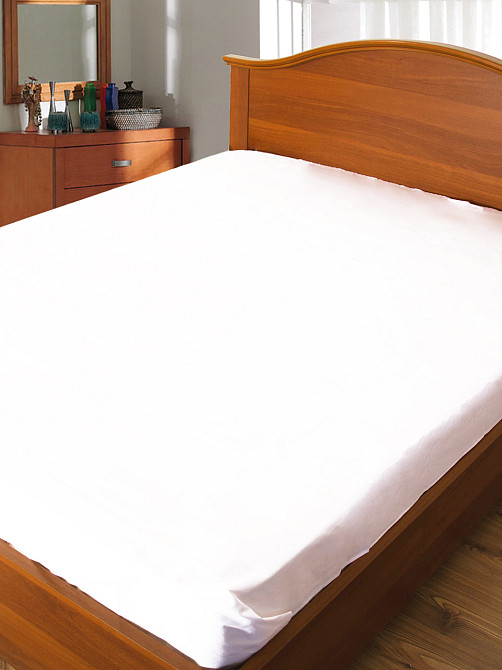 Простирадло бязь вибілене 145×215 полуторне Київ - фото 1