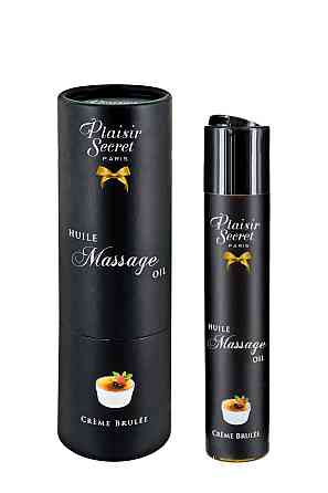 Ароматическое массажное масло HUILE MASSAGE CREME BRULEE 59ML Sex Aura Киев