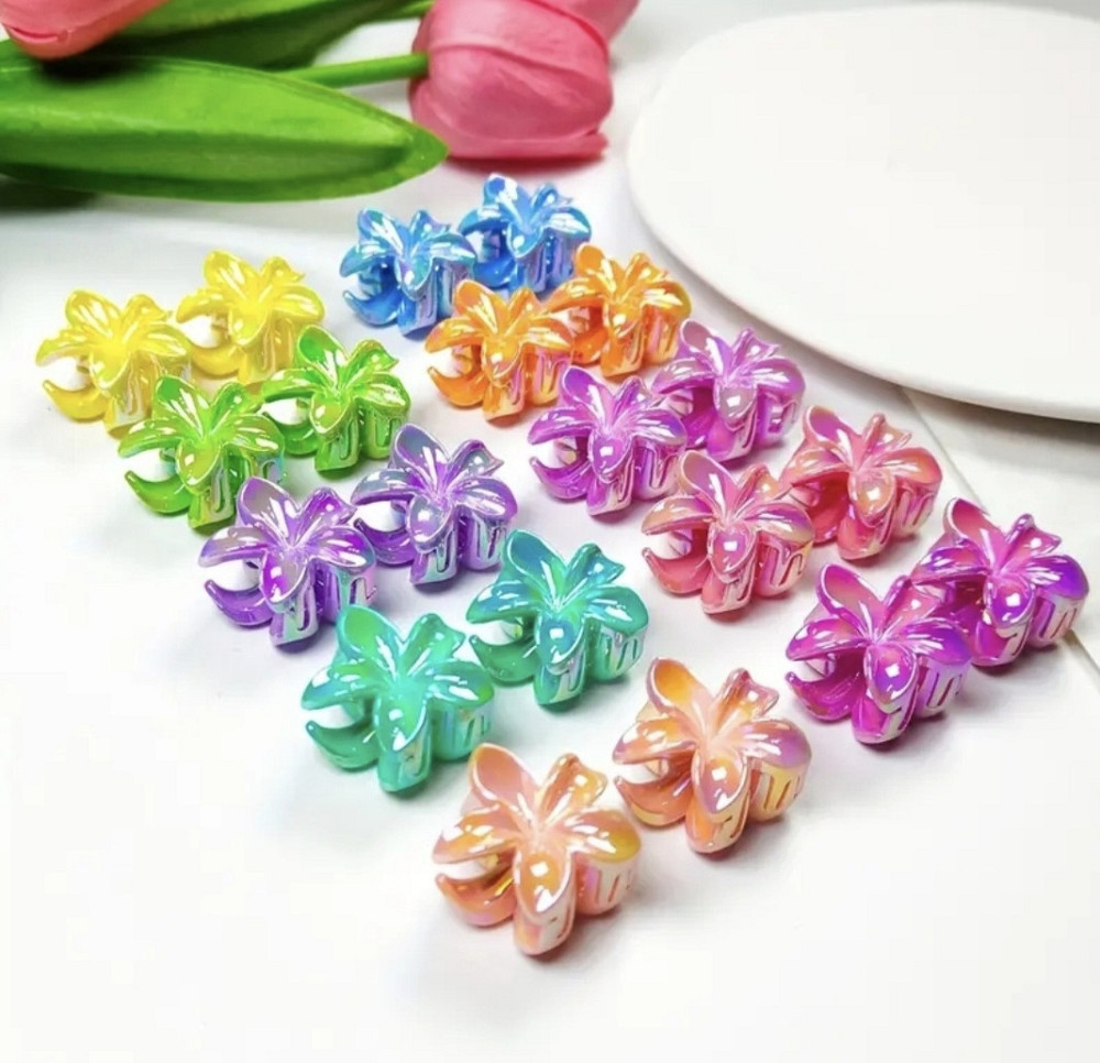 Комплект заколок квітки 20 шт (2,5 см) Сміла - фото 6