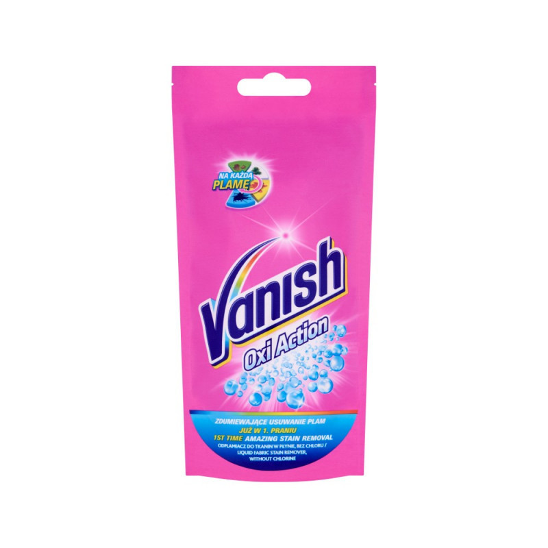 Пятновыводитель Vanish Oxi Action White жидкий 100 мл. Харьков - изображение 4
