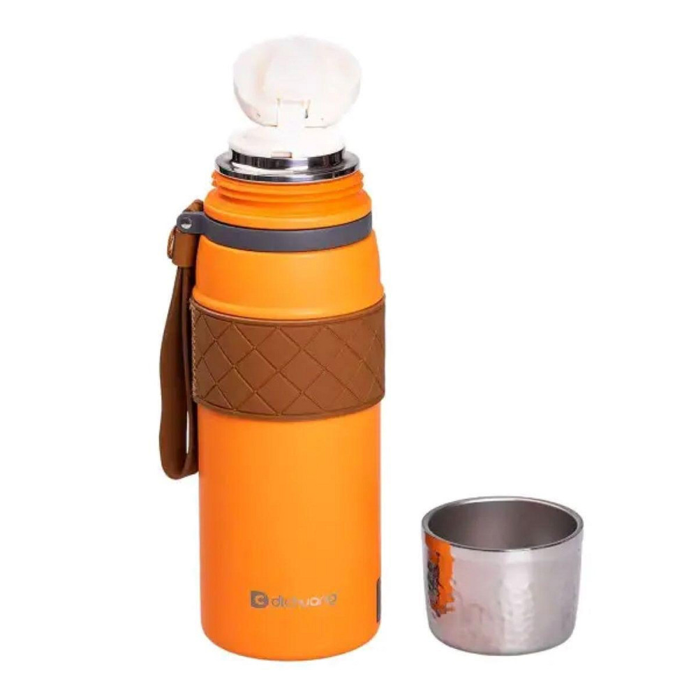 Оранжевый термос 700 мл из нержавеющей стали Киев - изображение 3