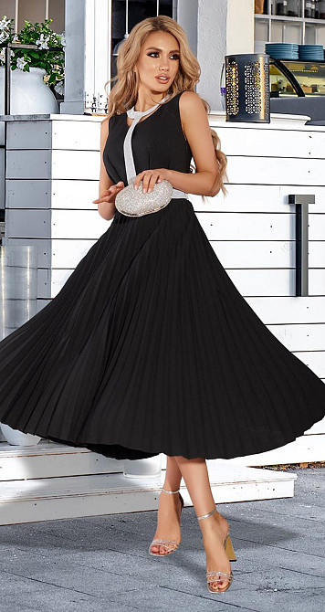 Стильне ошатне плаття плісе Київ - фото 2