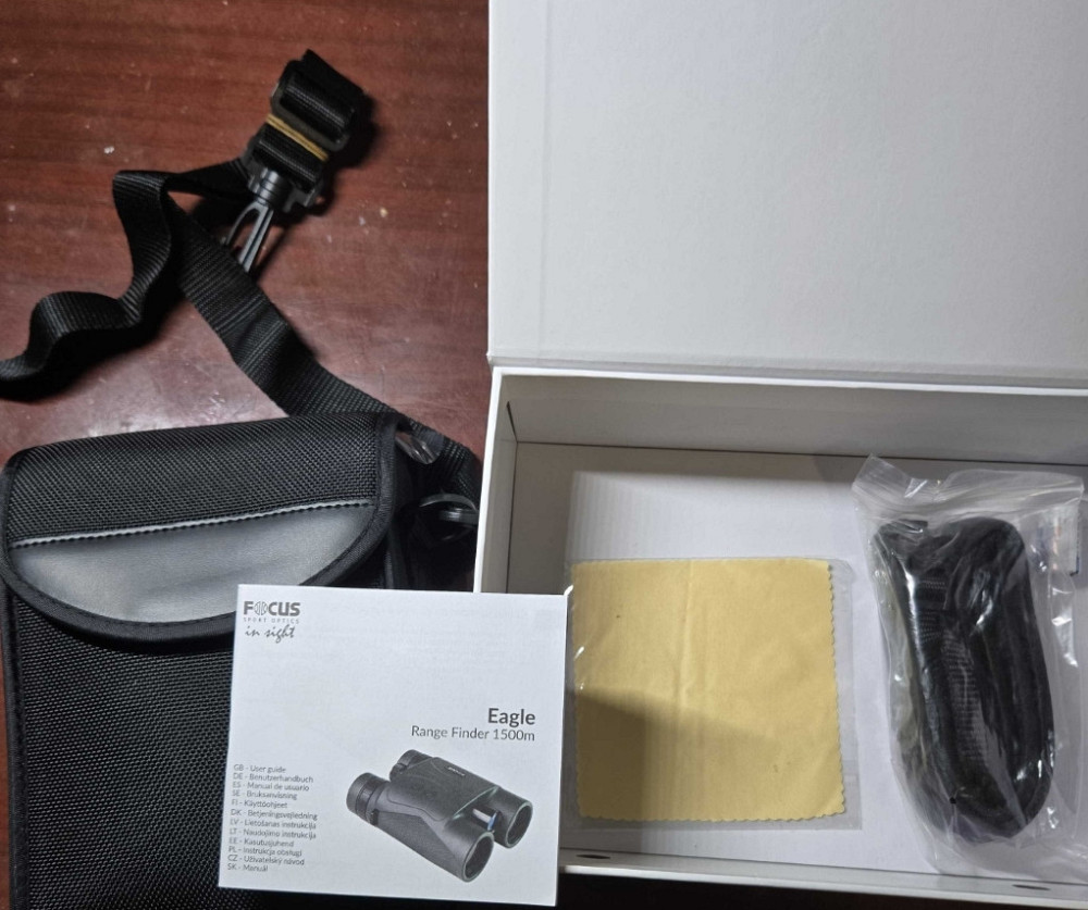Бінокль Focus Eagle 10x42 RF 1500 м з далекоміром. Київ - фото 6