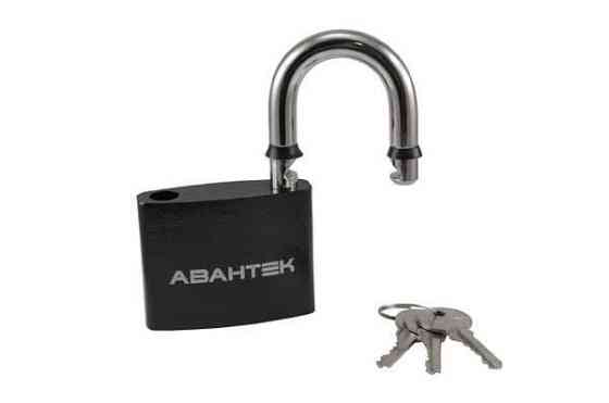 Замок навісний АВАНТЕК зламостійкий Чорний ВС 2950 (50мм) Харків