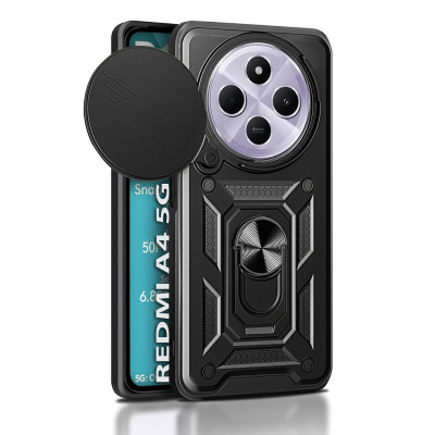 Чохол до мобільного телефона BeCover Military Xiaomi Redmi A4 5G Black (712875) Вінниця - фото 1