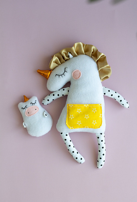 М’яка іграшка сплюшка Єдиноріг Київ - фото 7