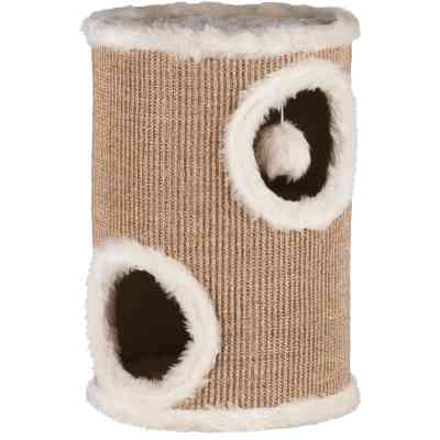 Дряпка (когтеточка) для котов Trixie Edoardo 50 см (коричневый с кремовым) (4047974043318) Винница