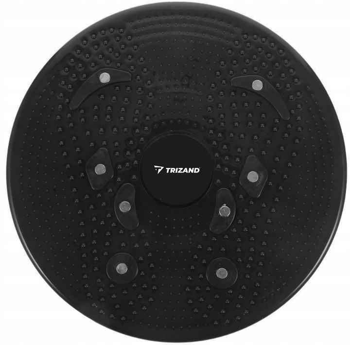 Твістер - фітнес диск поворотний для схуднення талії Trizand (22186) Black Нововолинськ - фото 3