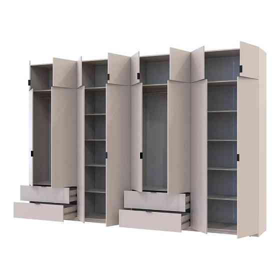 Шкаф для одежды Doros Лукас Кашемир 4+4 ДСП 360х50х240 DRS-011722 (42005144) Львов