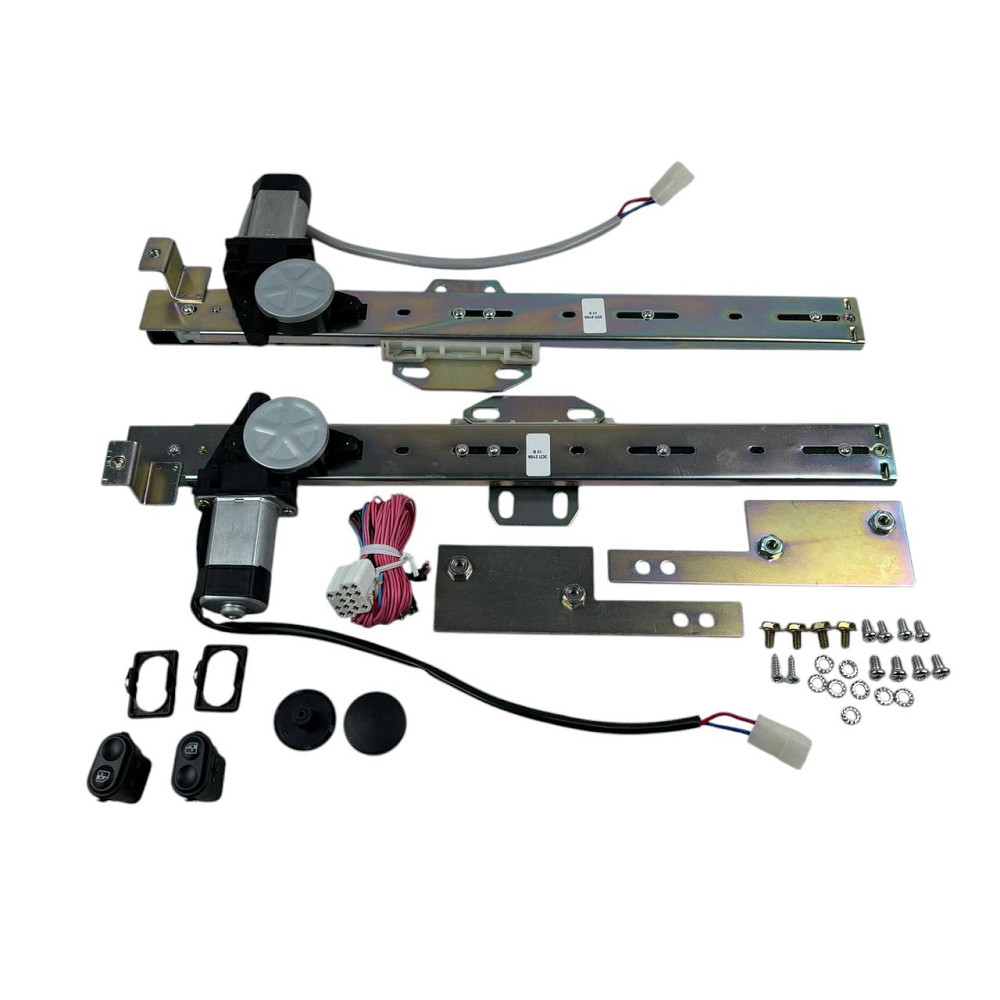 Електросклопідйомник 2103, 2106 передній (к-кт кнопки, проводка) 2101, Мукачево - фото 1