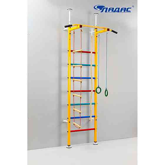 Шведська стінка Качай Залізо Кіндер Спортивні стінки і турніки для дому розбірна Київ