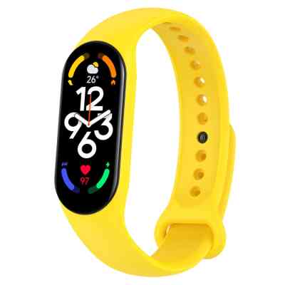 Ремешок для фитнес браслета BeCover Silicone для Xiaomi Mi Smart Band 7 Yellow (707487) Винница