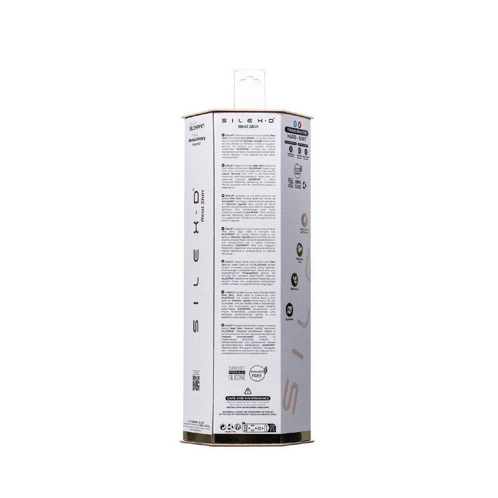 Фаллоимитатор SilexD Tomas Real Skin Flesh (9in MODEL 1), суперсофт-силикон+Silexpan, диаметр 4,9 см Sex Aura Киев - изображение 10