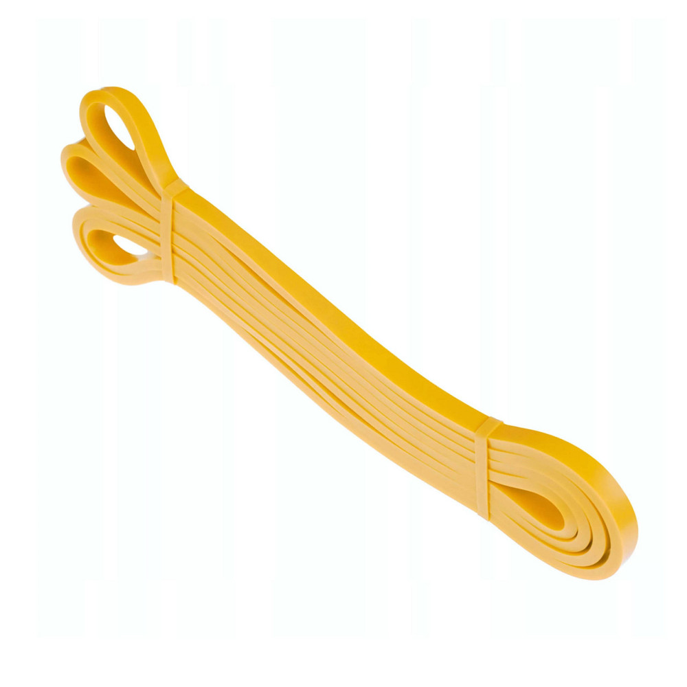 Еспандер-петля (гумка для фітнесу і кроссфіту) PowerPlay 4115 Power Band Light Жовта (5-14kg) Каменское - изображение 4