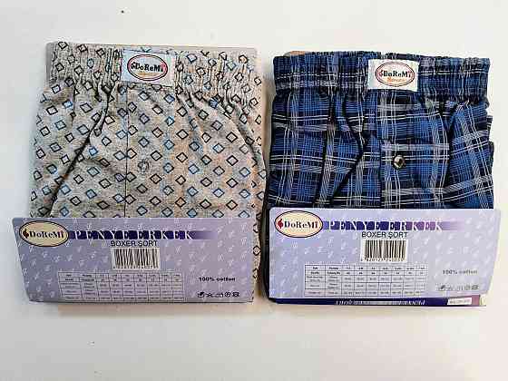 Трусы мужские семейные 100% хлопок Doremi Ассорти Doremi 1/3 6 (3XL) Киев