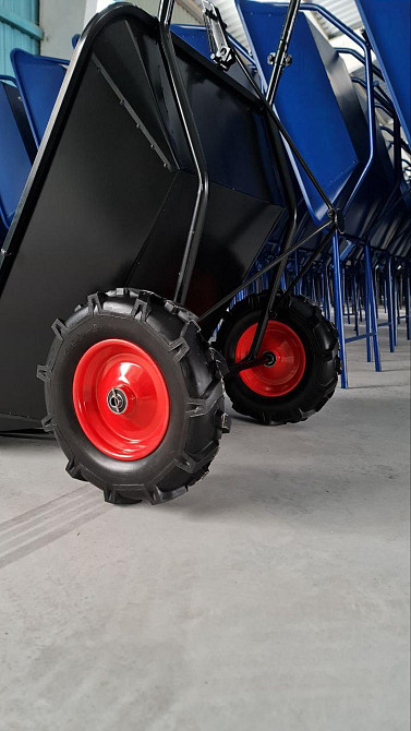 Тачка строительная Garden joys 200 Черный Тачка для перевозки песка Тачка для строительства Белая Церковь - изображение 4