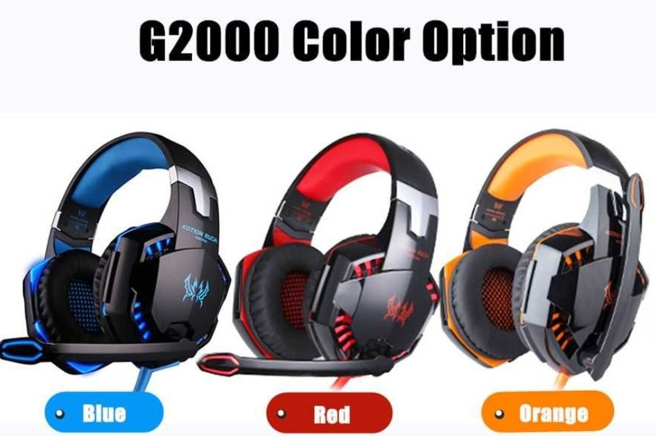 Ігрові навушники Kotion Each G2000 з мікрофоном і підсвіткою. Харків - фото 2