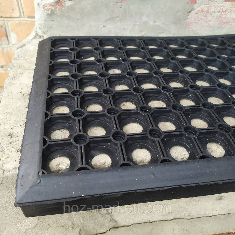 Коврик накладка на ступени антискользящий грязезащитный 90 х 30 см соты противоскользящие килими на сходи Харьков - изображение 6