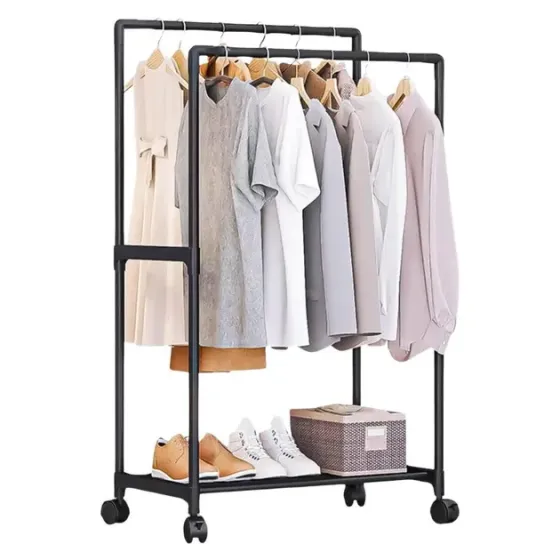 Стойка-вешалка на колесах для вещей и обуви (YH9918-1) Коломия