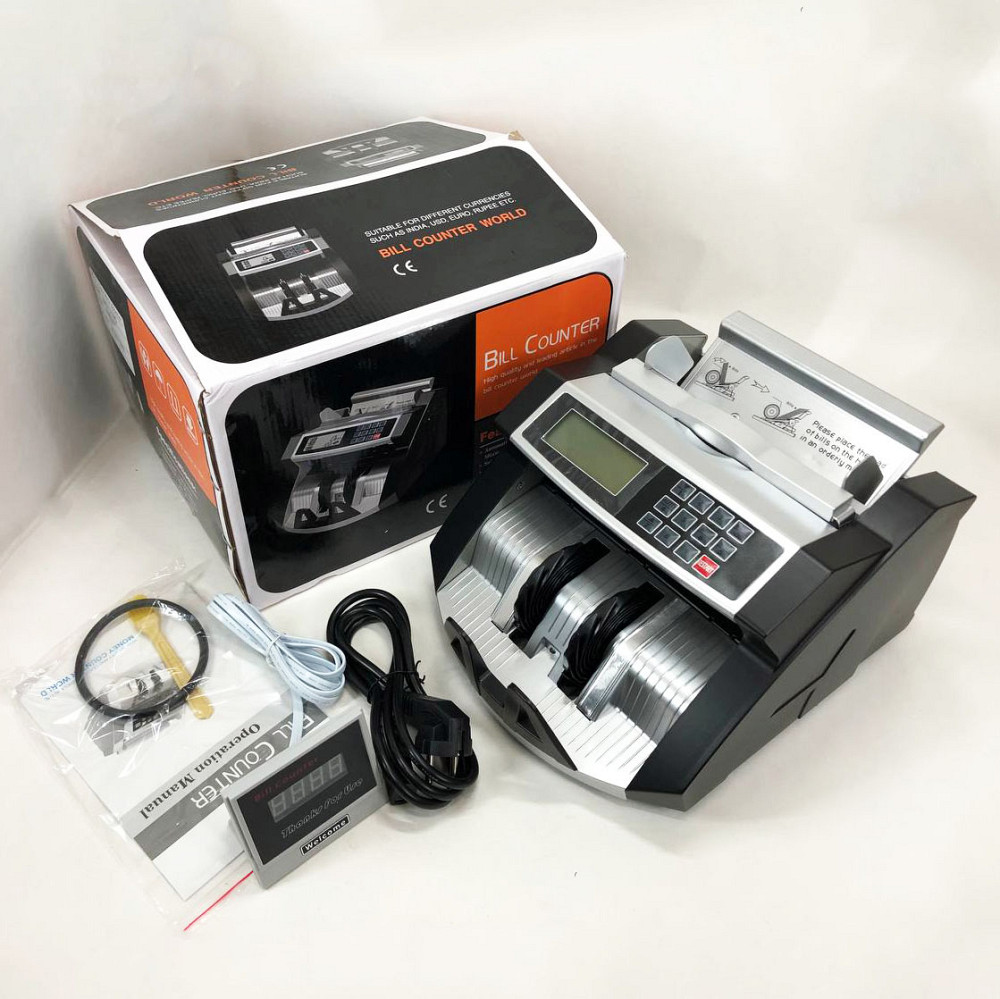 Машинка для лічби купюр Multi-Currency Counter 2040v, Рахункові машинки, Лічильник банкнот bill counter JV-86 Львів - фото 10
