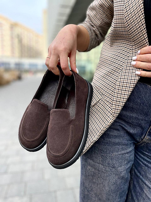 Zemira Балетки жіночі M.KRAFT T-79 коричневі (весна-осінь, замша натуральна) (5789) Коломыя - изображение 9