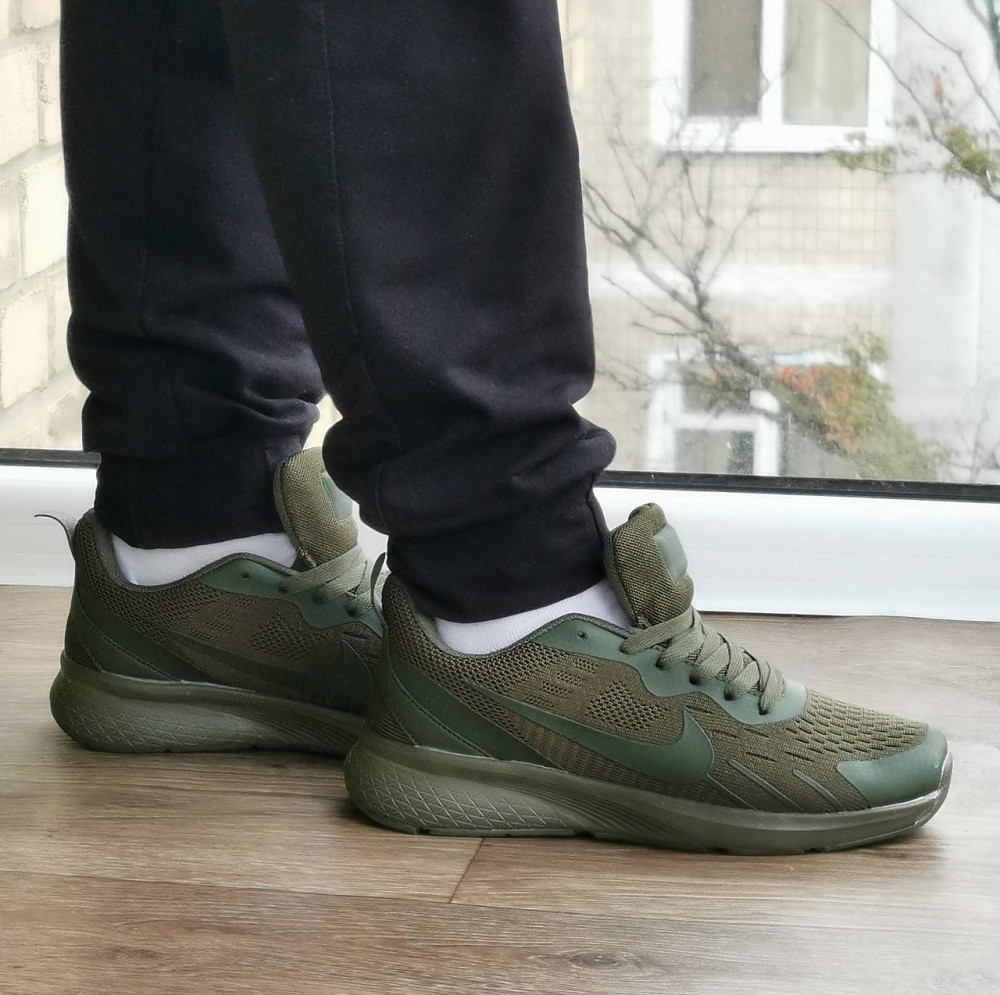 Кросівки Nike Зелені Найки BOOST Колір Хакі Жіночі Найк (розміри: 36,37,38,39,40,41) Дніпро - фото 8