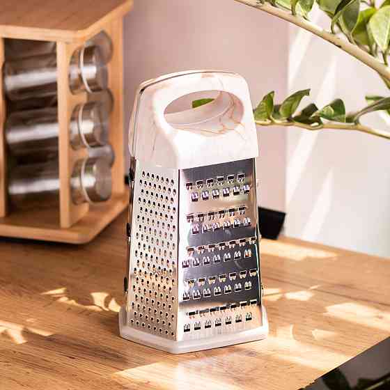 Ding Lanfang Терка шестигранна ручна для овочів і фруктів 14×12×24 (см) HP-8-7 Коломыя