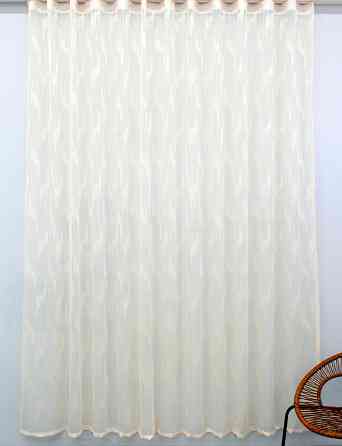 Тюль сітка нейлонова колір ванільний 1074т Київ