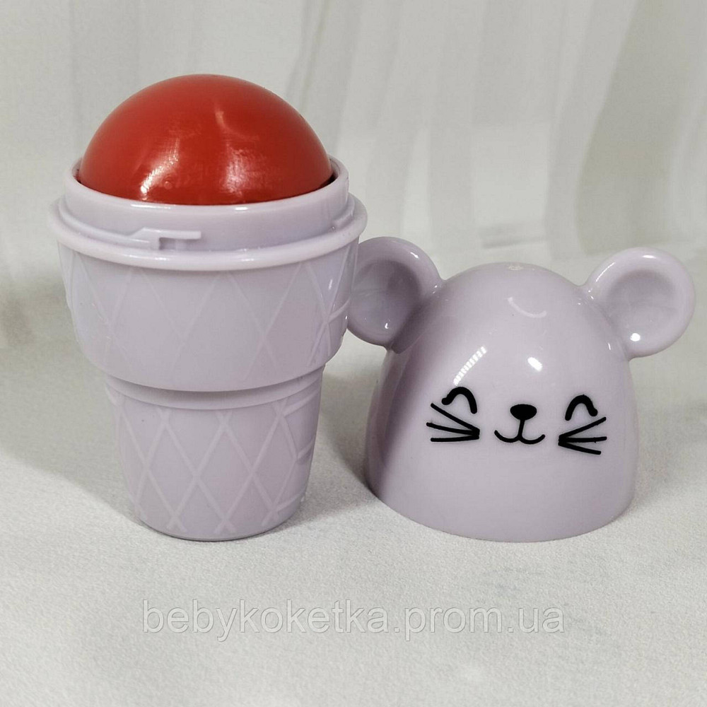 Дитячий бальзам для губ зволожувальний Magic Your Life Lip Balm Морозиво зоопарк Львів - фото 2