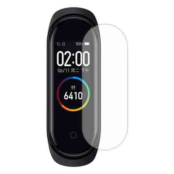 Защитная пленка Foonbe для Xiaomi Mi Band 4 (Бронированная) Николаев