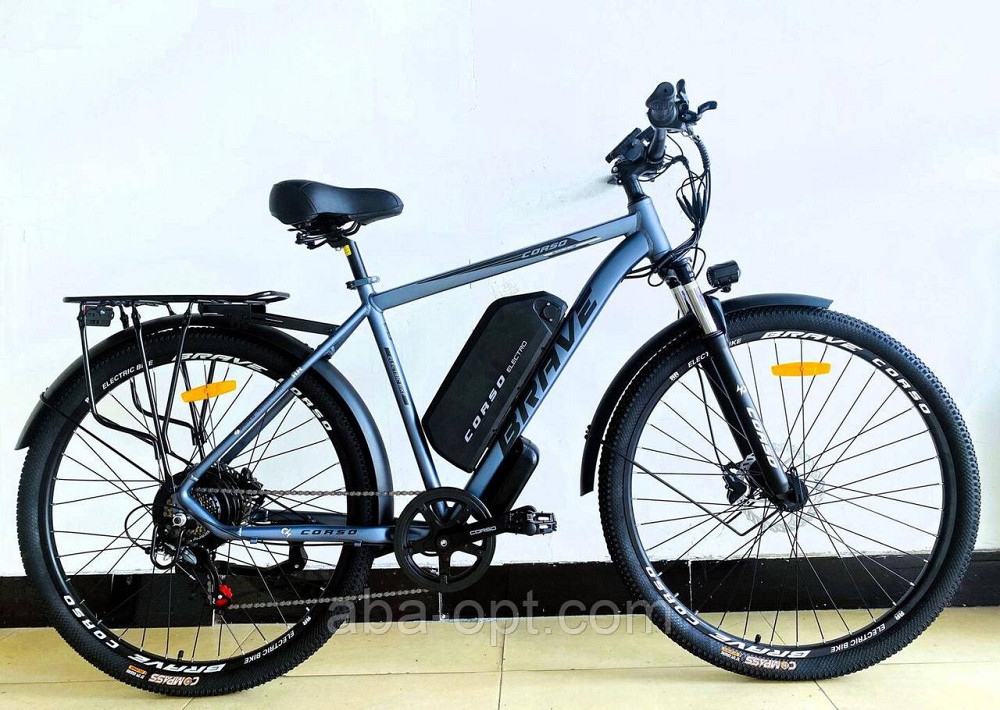Электровелосипед CORSO Brave 750W-48V-20Ah Lition рама алюминиевая 19