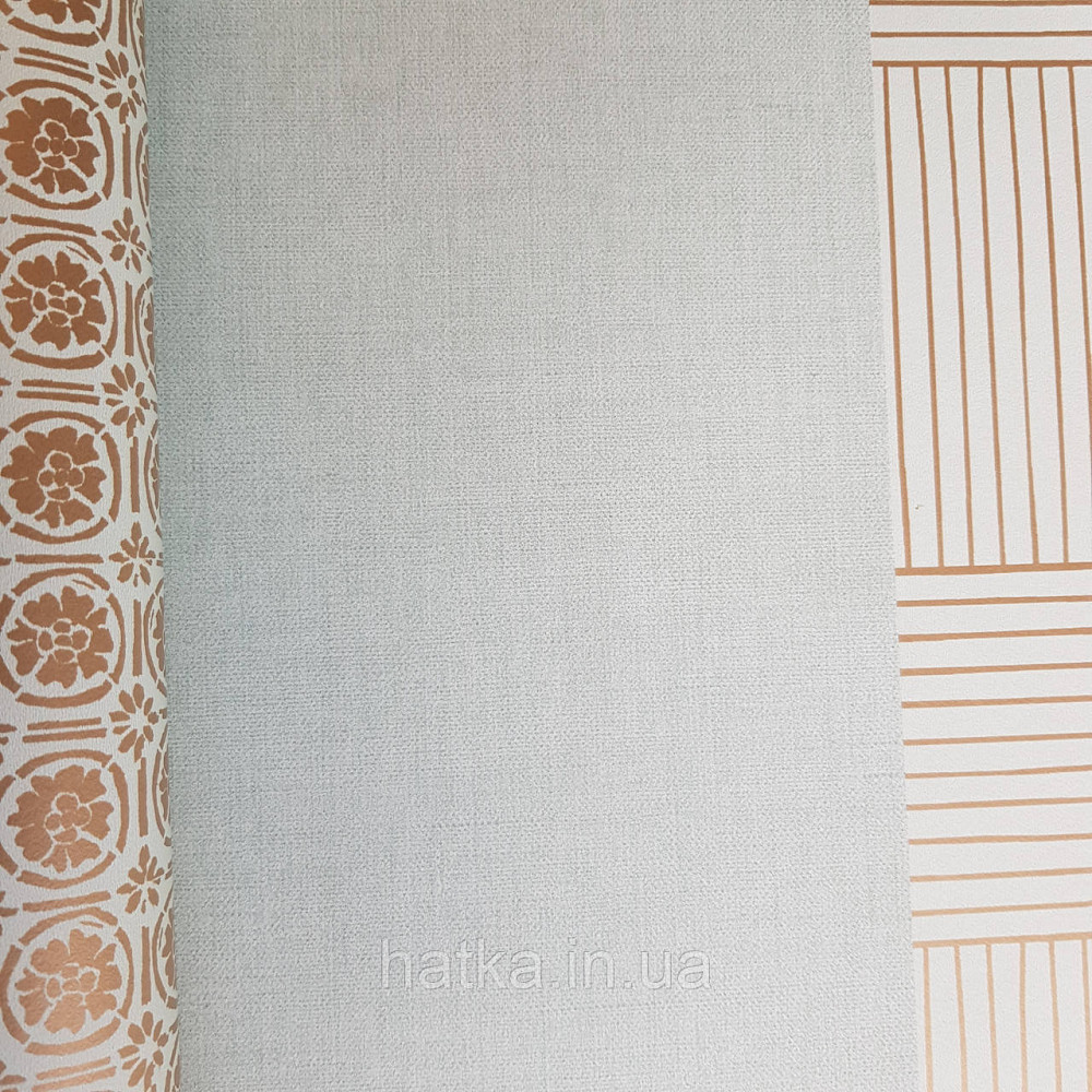 Шпалери вінілові на флізелін Caselio Mystery 0.53х10 м гладкі однотонні салатові Київ - фото 1