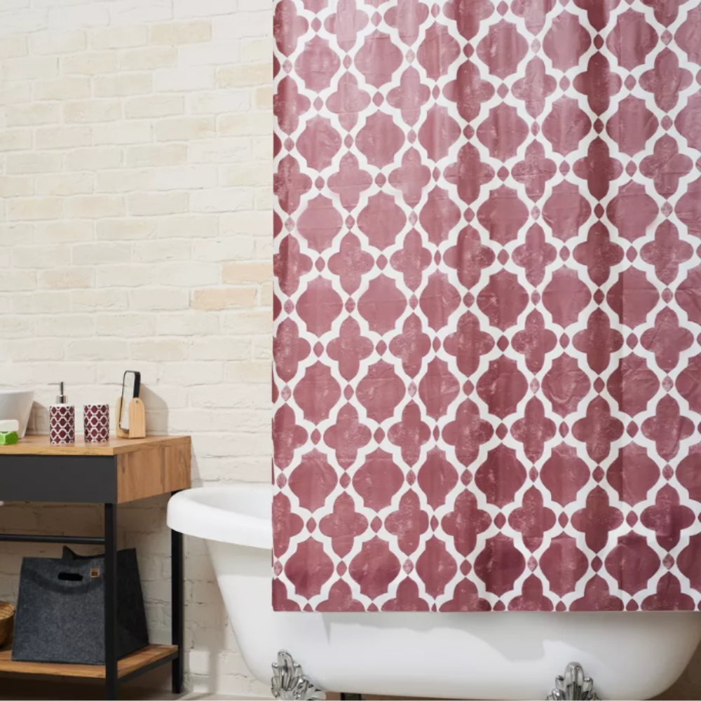 Шторка для ванной и душа набор аксессуаров и ванных принадлежностей: шторка,стакан для щеток,дозатор для мыла Каменец-Подольский - изображение 7