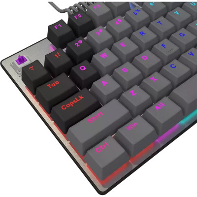 Клавиатура Lorgar Azar 514TKL RGB Mechanical USB UA Black/Grey (LRG-GK514TKL-BK-UA) Винница - изображение 4