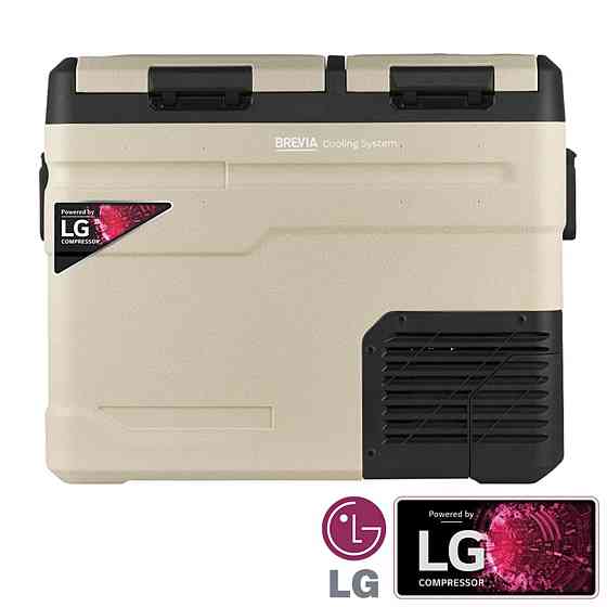 Холодильник автомобильный Brevia 47л (компрессор LG) двухкамерный 23525 Киев