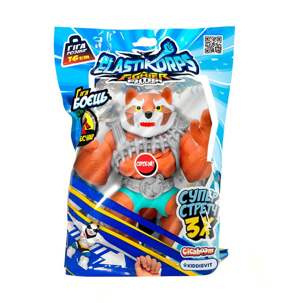 Стретч-іграшка Elastikorps серії «Extra Force» - Єнот Проциокс Дніпро - фото 1