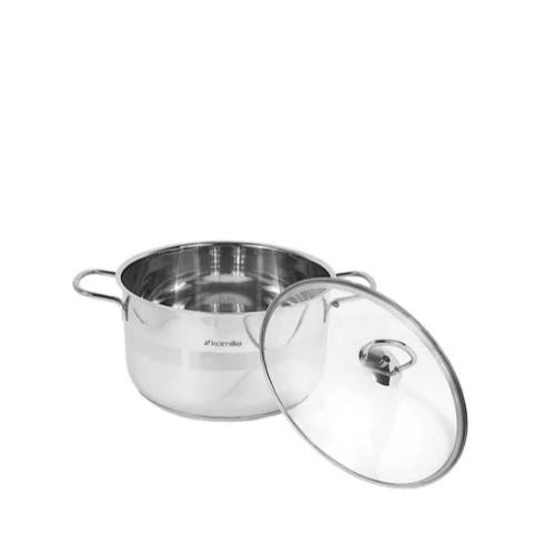 Каструля нержавіюча сталь 5,5л 24*13,5см 5415 KAMILLE Житомир