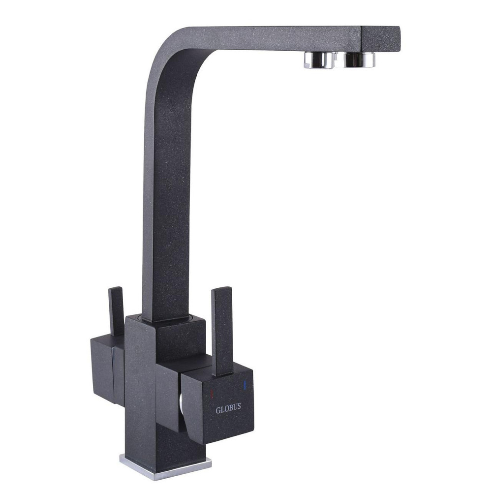 Смеситель для кухни под осмос Globus Lux LAZER GLLR-0111-1-ONIX (000017068) Киев - изображение 3