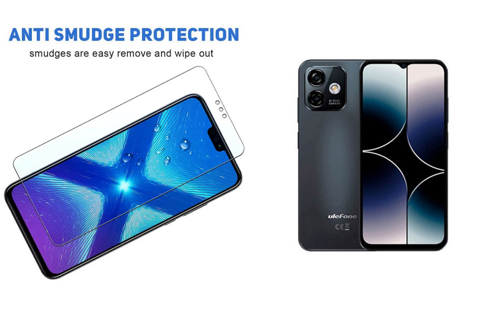 Защитное стекло NeoGlass для Ulefone Note 16 Pro – ультрапрозрачное и устойчивое Киев - изображение 3